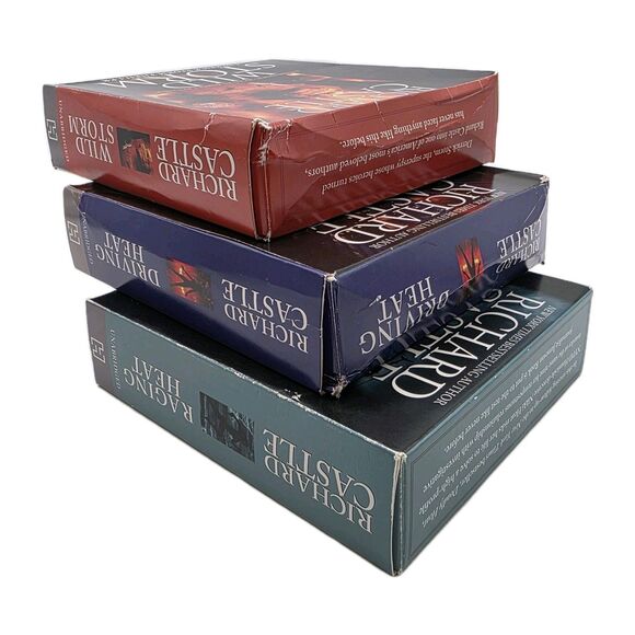 Lot Of 3 Richard Castle Nikki Heat Derrick Storm Thriller Audio CDs Audiobooks - Picture 3 of 7